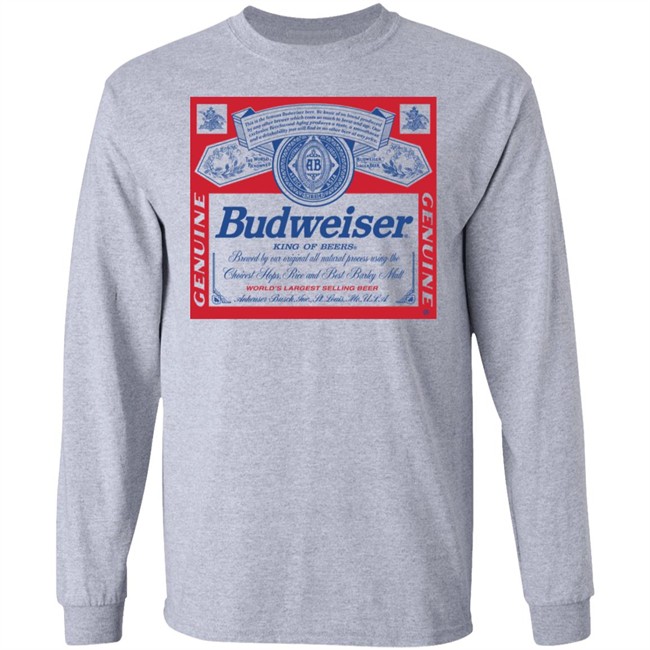 Vintage Junk Food Budweiser White T Shirt Vintage Junk Food Budweiser White T Shirt
