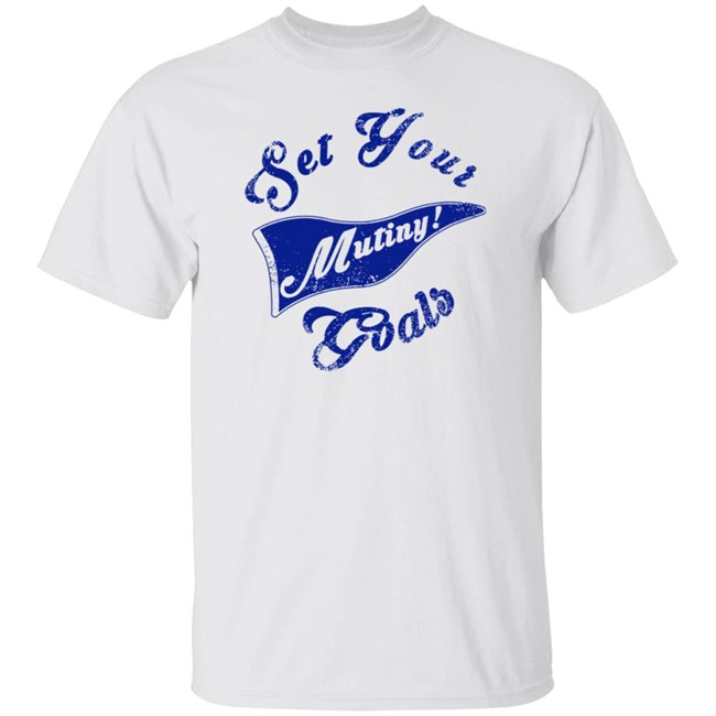 Merch Hub Worldwide Set Your Goals Pennan T Shirt