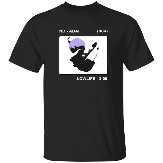 Neck Deep Merch Lowlife Single Black T Shirt