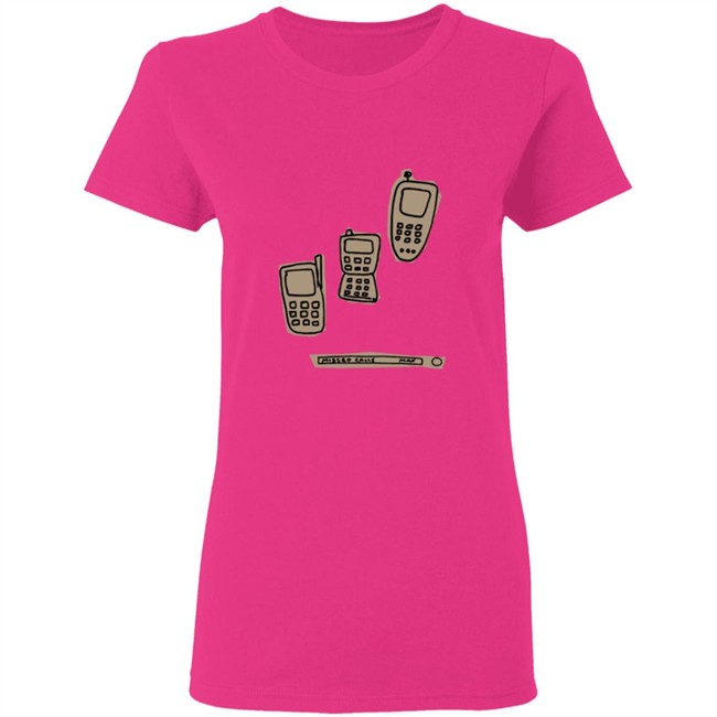 Max Merch Blueberry MISSED CALLS T SHIRT Max Merch Blueberry MISSED CALLS T SHIRT