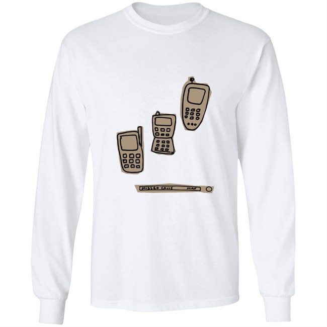 Max Merch Blueberry MISSED CALLS T SHIRT Max Merch Blueberry MISSED CALLS T SHIRT