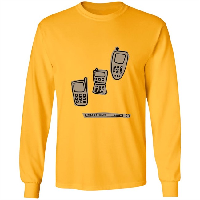 Max Merch Blueberry MISSED CALLS T SHIRT Max Merch Blueberry MISSED CALLS T SHIRT