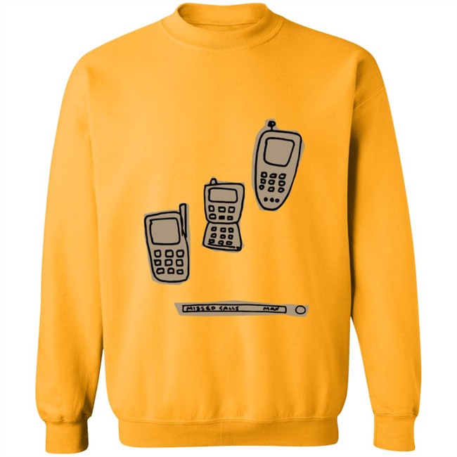 Max Merch Blueberry MISSED CALLS T SHIRT Max Merch Blueberry MISSED CALLS T SHIRT