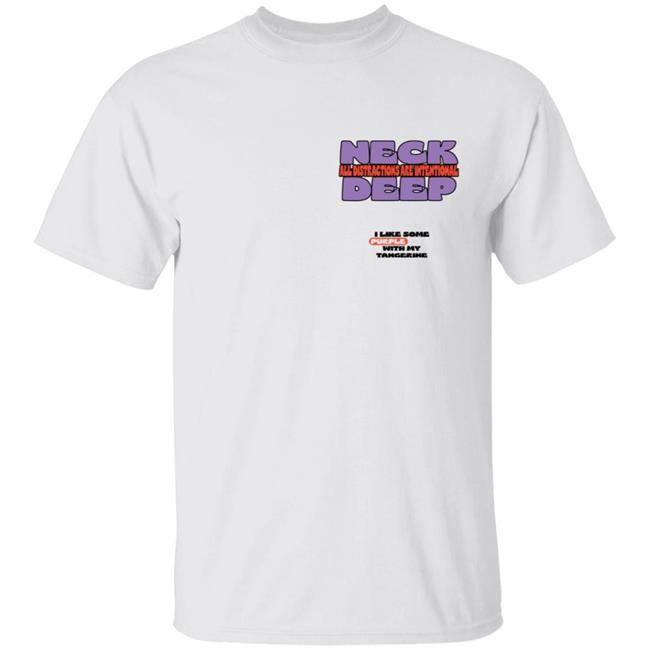 Neck Deep Merch Store High Tangerine Shirt Neck Deep Merch Store High Tangerine Shirt