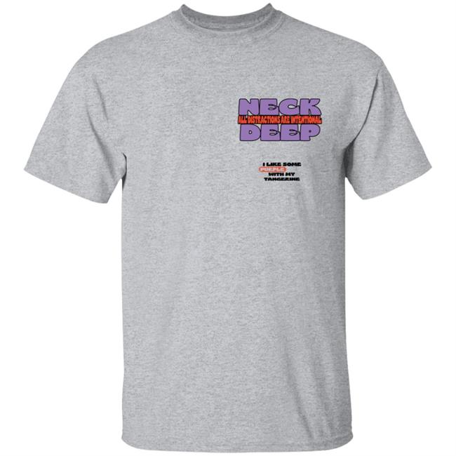 Neck Deep Merch Store High Tangerine Shirt Neck Deep Merch Store High Tangerine Shirt