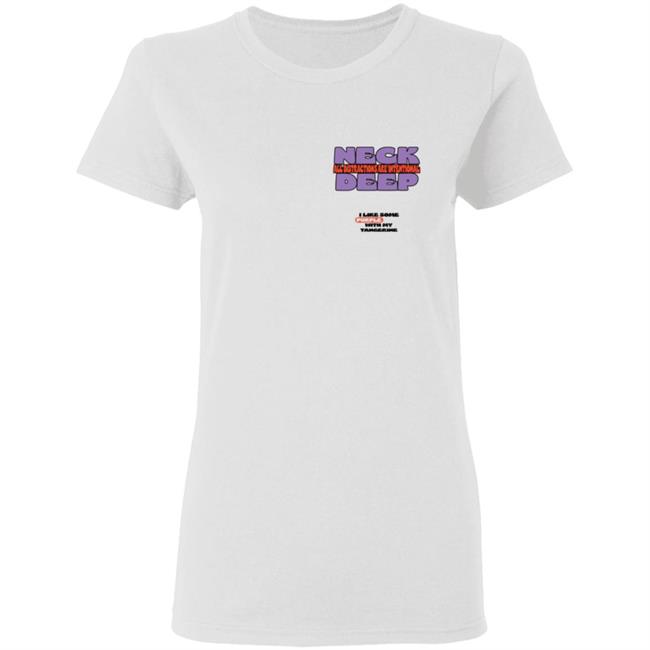 Neck Deep Merch Store High Tangerine Shirt Neck Deep Merch Store High Tangerine Shirt