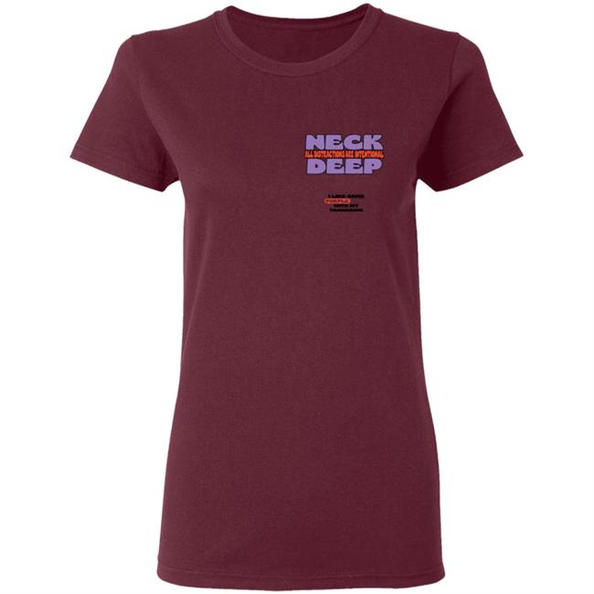 Neck Deep Merch Store High Tangerine Shirt Neck Deep Merch Store High Tangerine Shirt