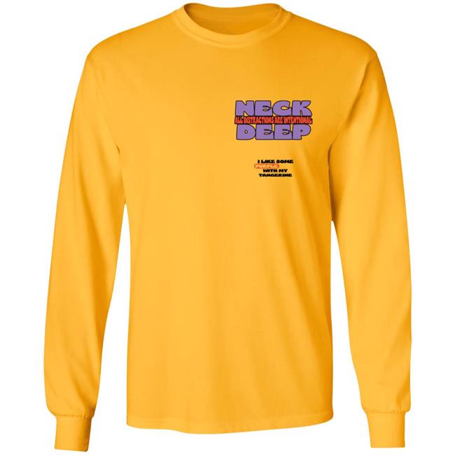 Neck Deep Merch Store High Tangerine Shirt Neck Deep Merch Store High Tangerine Shirt