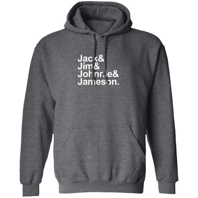 Jack Jim Johnnie Jameson T Shirt Jack Jim Johnnie Jameson T Shirt