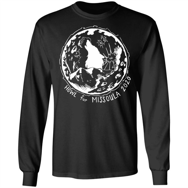 HOWL for MISSOULA 2020 Black Shirt HOWL for MISSOULA 2020 Black Shirt