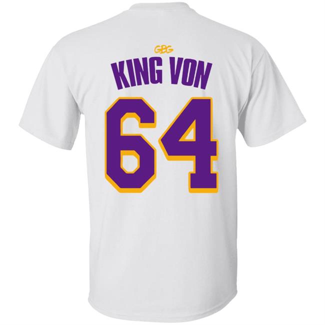 King Von Merch Gbg T Shirt Get Back Gang King Von Merch Gbg T Shirt Get Back Gang