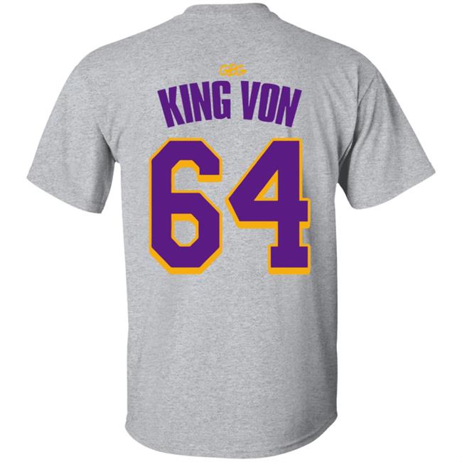 King Von Merch Gbg T Shirt Get Back Gang King Von Merch Gbg T Shirt Get Back Gang