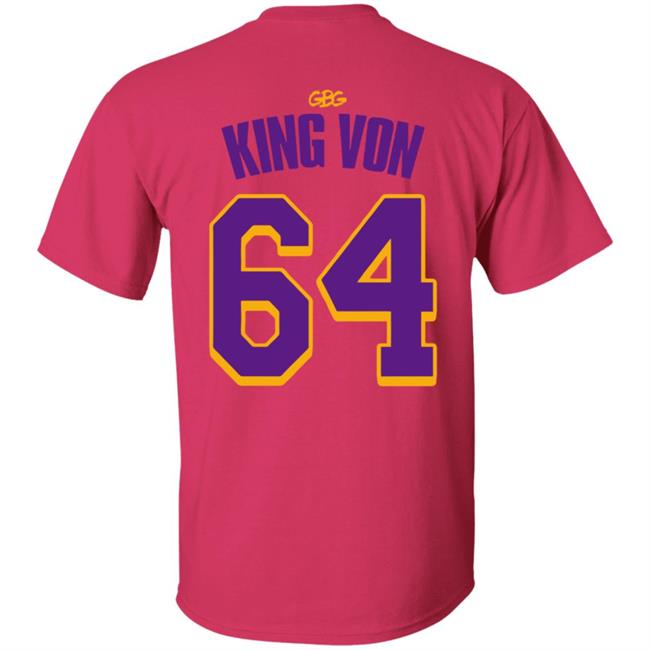 King Von Merch Gbg T Shirt Get Back Gang King Von Merch Gbg T Shirt Get Back Gang