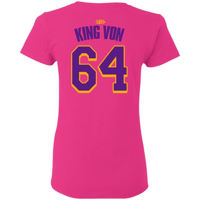 King Von Merch Gbg T Shirt Get Back Gang King Von Merch Gbg T Shirt Get Back Gang