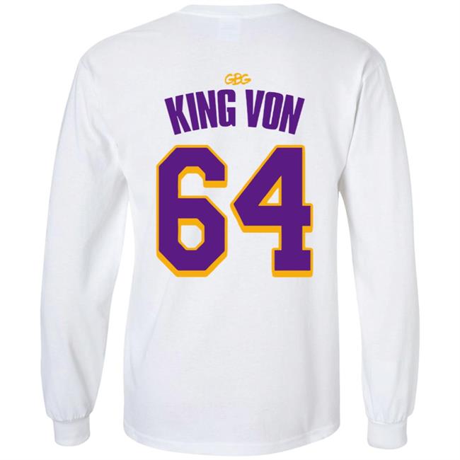 King Von Merch Gbg T Shirt Get Back Gang King Von Merch Gbg T Shirt Get Back Gang