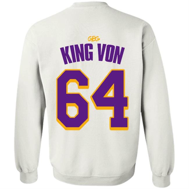 King Von Merch Gbg T Shirt Get Back Gang King Von Merch Gbg T Shirt Get Back Gang