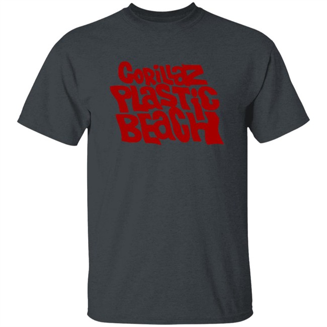 Gorillaz Plastic Beach T Shirt Plastic Beach Gorillaz Black Shirts Gorillaz Plastic Beach T Shirt Plastic Beach Gorillaz Black Shirts