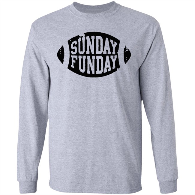 NWT Sunday Funday Football White Shirt NWT NWT Sunday Funday Football White Shirt NWT