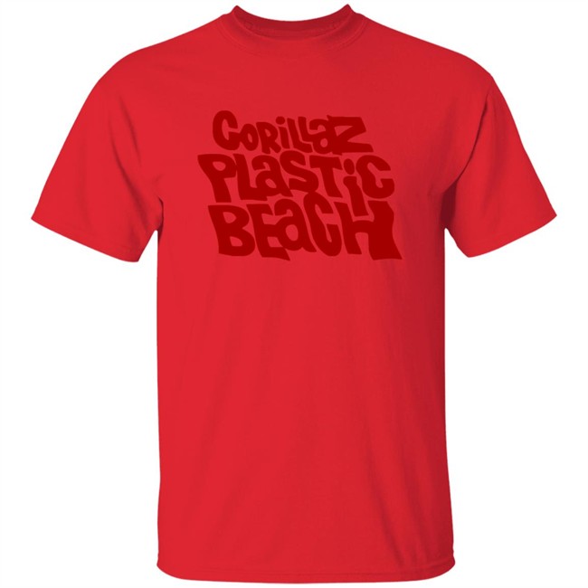 Gorillaz Plastic Beach T Shirt Plastic Beach Gorillaz Black Shirts Gorillaz Plastic Beach T Shirt Plastic Beach Gorillaz Black Shirts