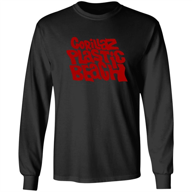 Gorillaz Plastic Beach T Shirt Plastic Beach Gorillaz Black Shirts Gorillaz Plastic Beach T Shirt Plastic Beach Gorillaz Black Shirts