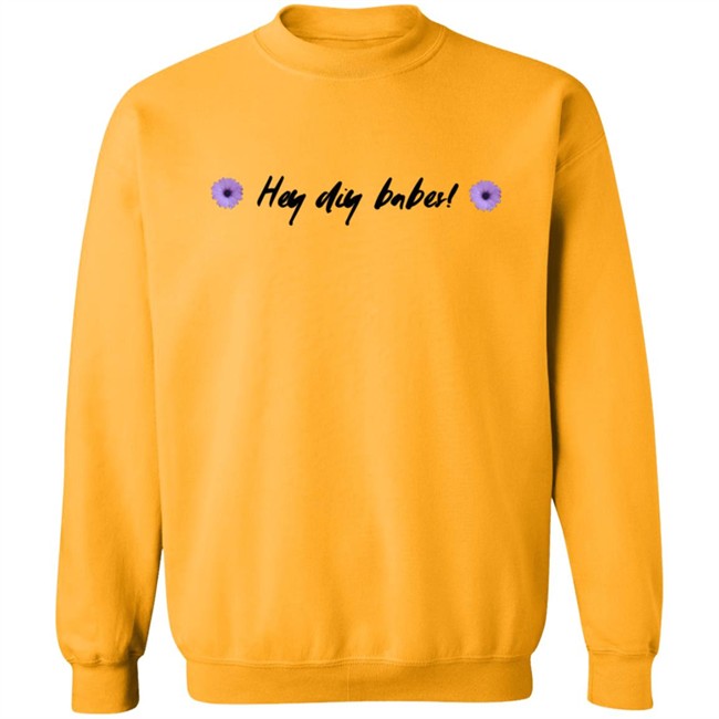 Laurdiy Shop Merch Hey Diy Babes Tee Shirt Laurdiy Shop Merch Hey Diy Babes Tee Shirt