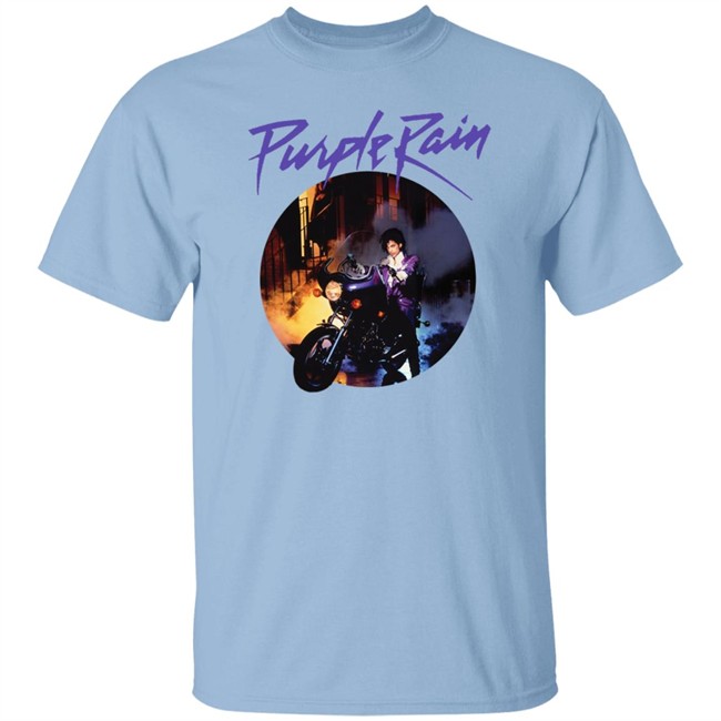 Prince Purple Rain Licensed T Shirt NEW NWT White Shirt Prince Purple Rain Licensed T Shirt NEW NWT White Shirt
