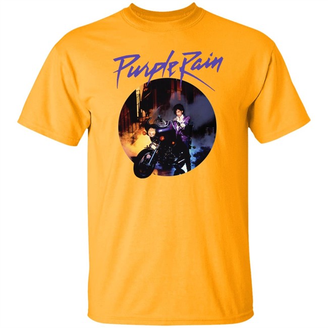 Prince Purple Rain Licensed T Shirt NEW NWT White Shirt Prince Purple Rain Licensed T Shirt NEW NWT White Shirt