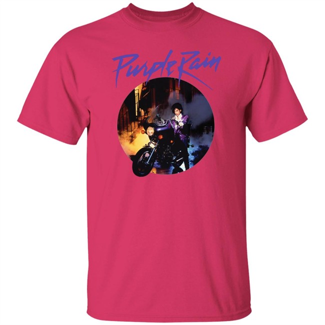 Prince Purple Rain Licensed T Shirt NEW NWT White Shirt Prince Purple Rain Licensed T Shirt NEW NWT White Shirt