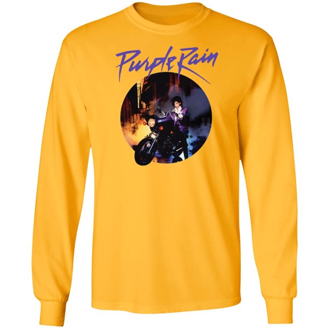 Prince Purple Rain Licensed T Shirt NEW NWT White Shirt Prince Purple Rain Licensed T Shirt NEW NWT White Shirt