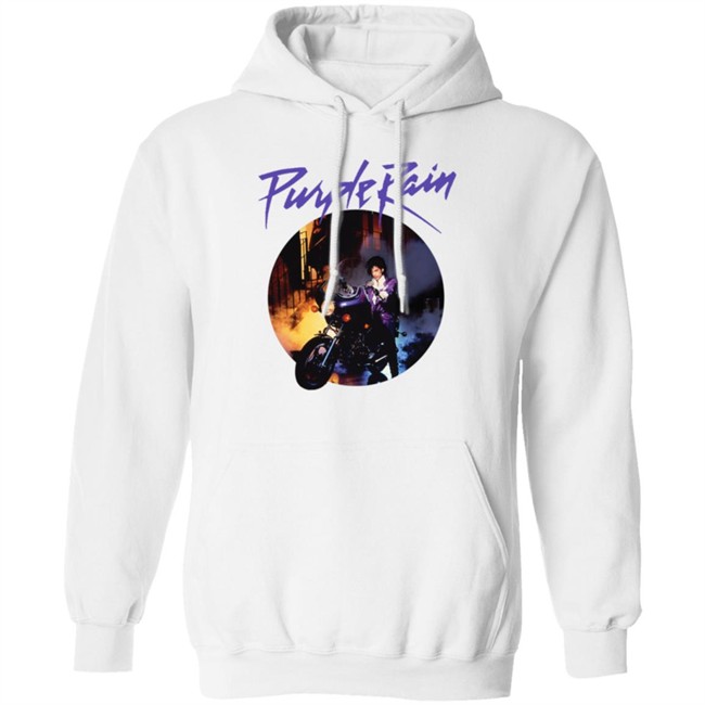 Prince Purple Rain Licensed T Shirt NEW NWT White Shirt Prince Purple Rain Licensed T Shirt NEW NWT White Shirt