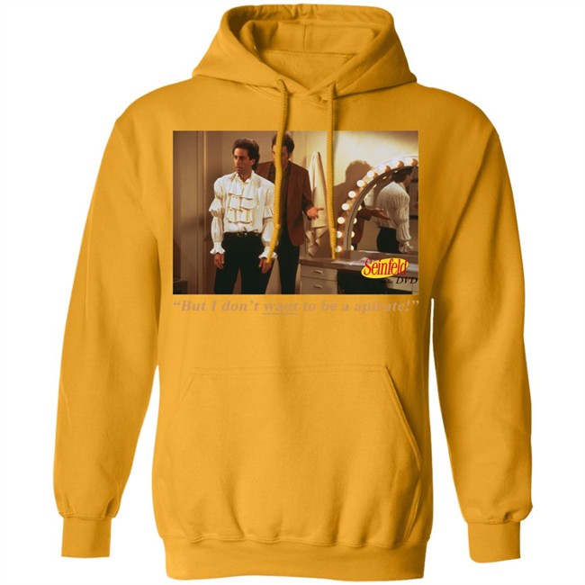 Vintage 1994 Seinfeld The Puffy Audio DVD But I Don't want to be a apirate White T Shirt Vintage 1994 Seinfeld The Puffy Audio DVD But I Don't want to be a apirate White T Shirt