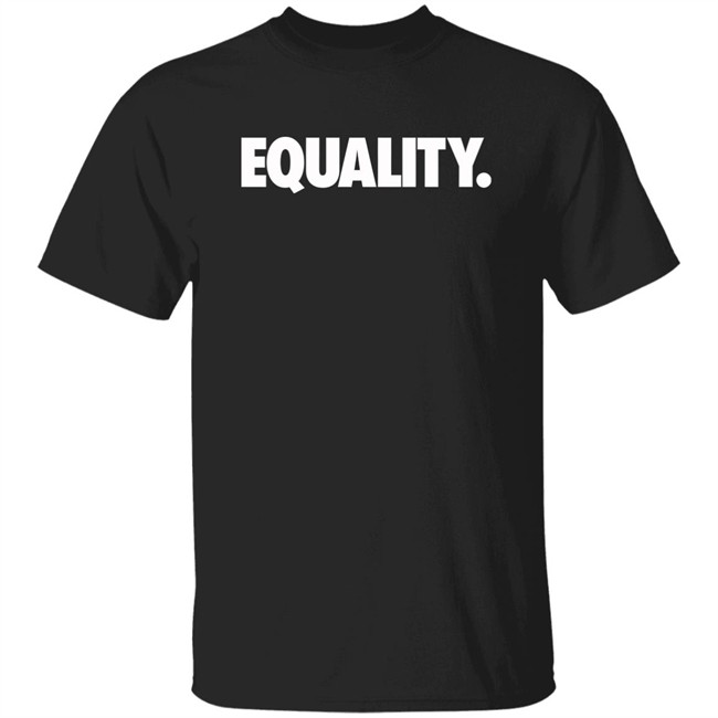 Equality T Shirt Equal Rights Liberty and Kindness Black Shirts