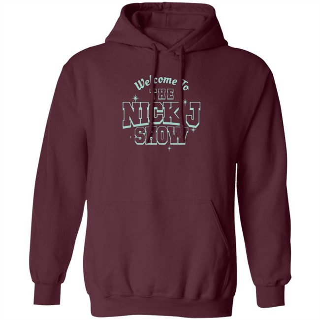 Jonas Brothers Merch Nick J Show Hoodie Jonas Brothers Merch Nick J Show Hoodie