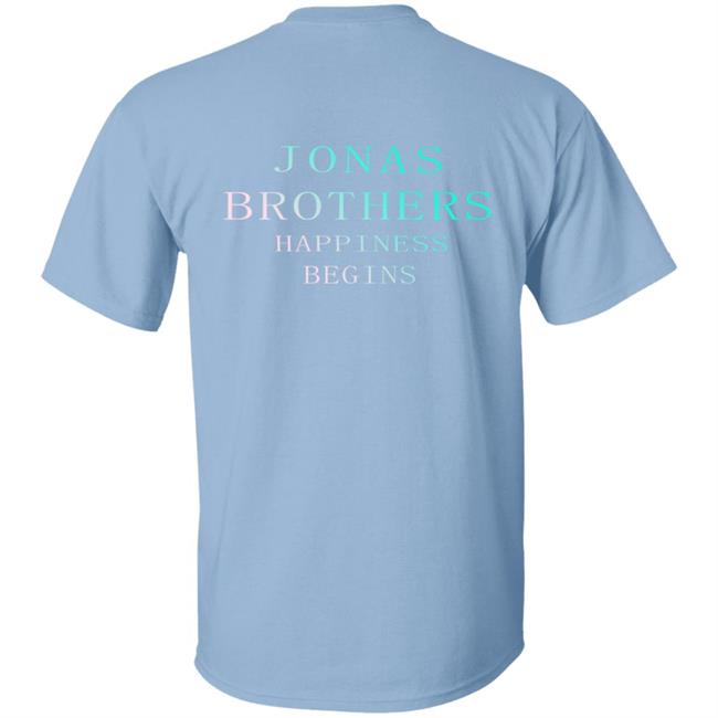 Jonas Brothers Merch Happiness Begins Hoodie Jonas Brothers Merch Happiness Begins Hoodie
