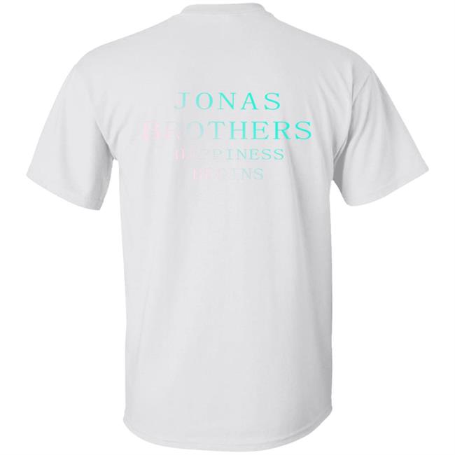 Jonas Brothers Merch Happiness Begins Hoodie Jonas Brothers Merch Happiness Begins Hoodie