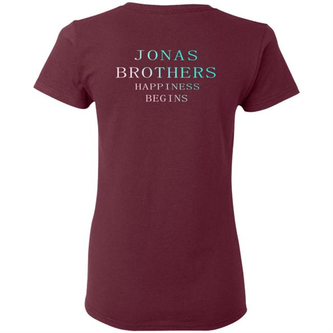 Jonas Brothers Merch Happiness Begins Hoodie Jonas Brothers Merch Happiness Begins Hoodie
