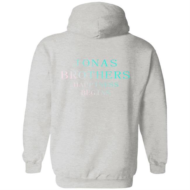 Jonas Brothers Merch Happiness Begins Hoodie Jonas Brothers Merch Happiness Begins Hoodie
