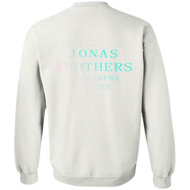 Jonas Brothers Merch Happiness Begins Hoodie Jonas Brothers Merch Happiness Begins Hoodie