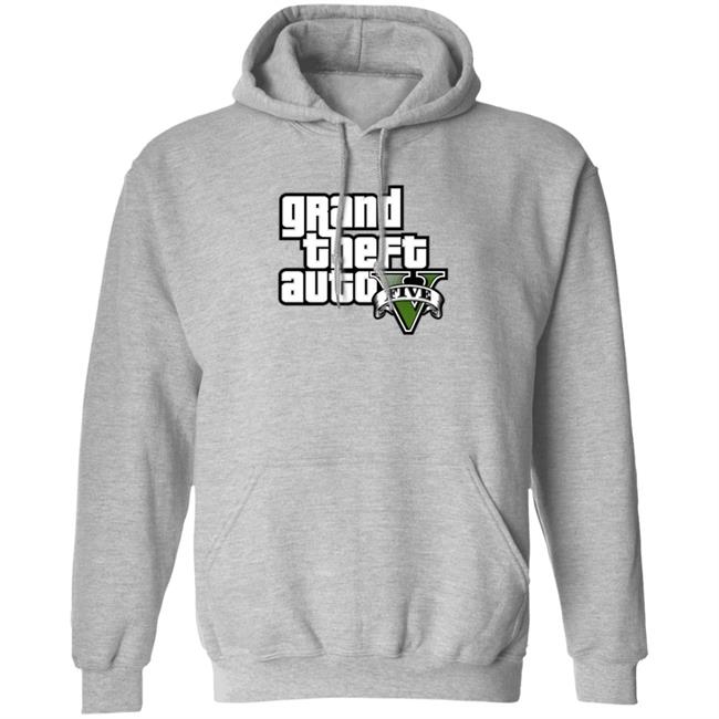Grand Theft Auto V Logo T Shirt Grand Theft Auto V Logo T Shirt