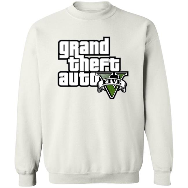Grand Theft Auto V Logo T Shirt Grand Theft Auto V Logo T Shirt