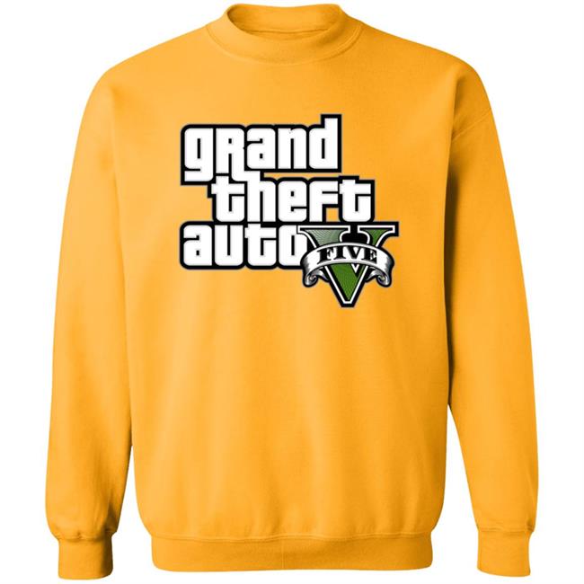 Grand Theft Auto V Logo T Shirt Grand Theft Auto V Logo T Shirt