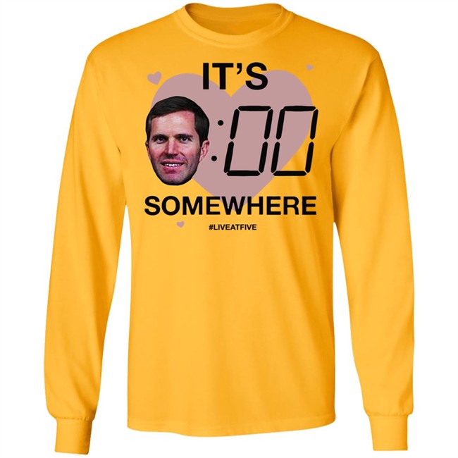 Its Andy OClock Shirt It's Andy O'Clock Somewhere Live At Five White Tee Shirts Its Andy OClock Shirt It's Andy O'Clock Somewhere Live At Five White Tee Shirts