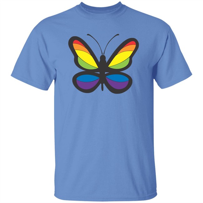Rainbowdepot Butterfly #2 Shirt Butterfly #2 Rainbowdepot White Shirts Rainbowdepot Butterfly #2 Shirt Butterfly #2 Rainbowdepot White Shirts