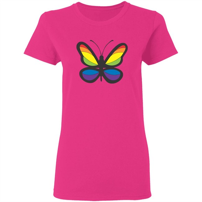 Rainbowdepot Butterfly #2 Shirt Butterfly #2 Rainbowdepot White Shirts Rainbowdepot Butterfly #2 Shirt Butterfly #2 Rainbowdepot White Shirts