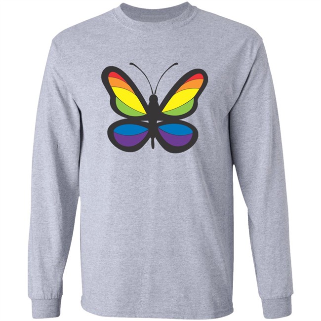 Rainbowdepot Butterfly #2 Shirt Butterfly #2 Rainbowdepot White Shirts Rainbowdepot Butterfly #2 Shirt Butterfly #2 Rainbowdepot White Shirts