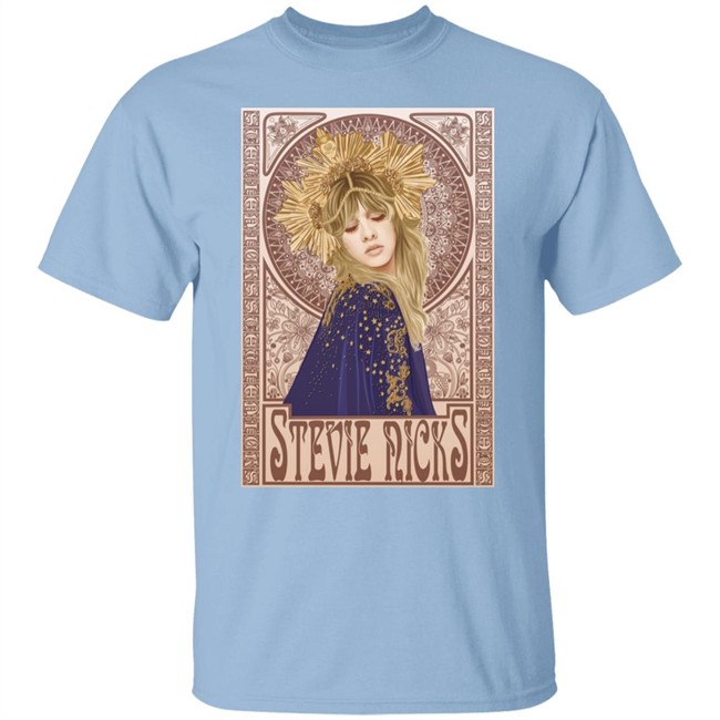 Stevie Nicks T Shirt Mucha Art Nouveau Stevie Nicks T Shirt Mucha Art Nouveau