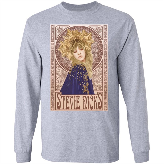 Stevie Nicks T Shirt Mucha Art Nouveau Stevie Nicks T Shirt Mucha Art Nouveau