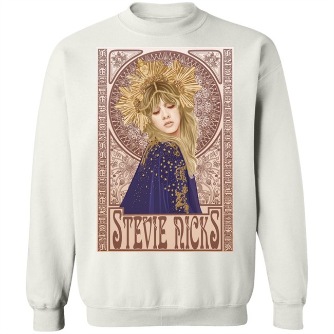 Stevie Nicks T Shirt Mucha Art Nouveau Stevie Nicks T Shirt Mucha Art Nouveau