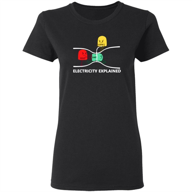 Electricity Explained T Shirt Electricity Explained T Shirt
