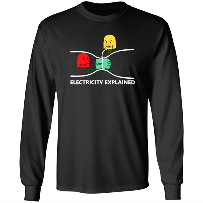 Electricity Explained T Shirt Electricity Explained T Shirt